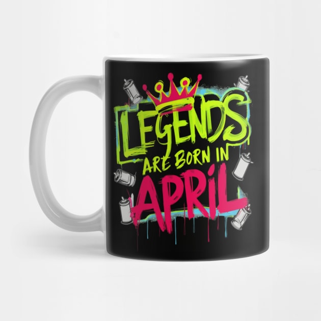 Legends are born in April Pop Art effect by thestaroflove